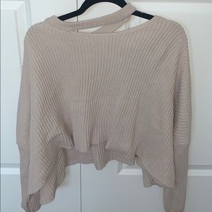 cropped sweater